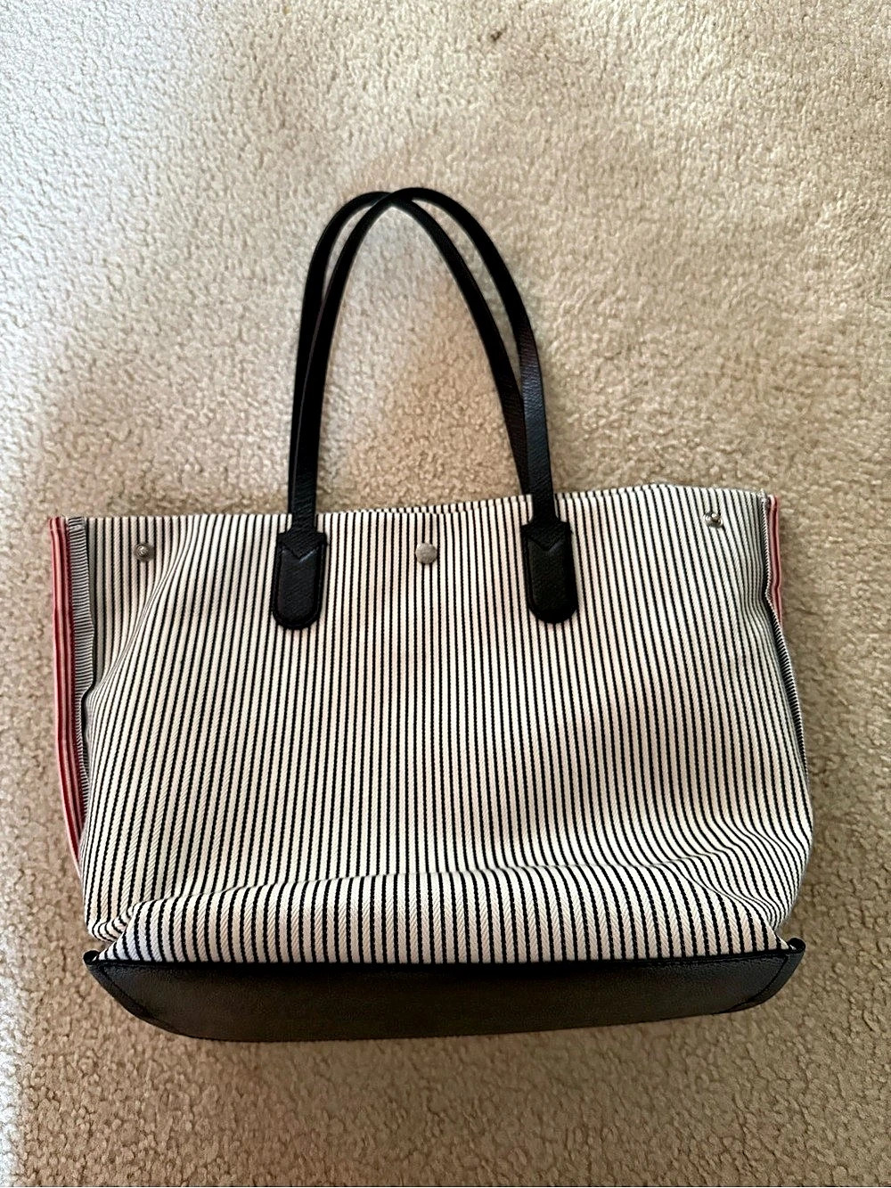 Longchamp Striped Tote - Picture 4 of 4